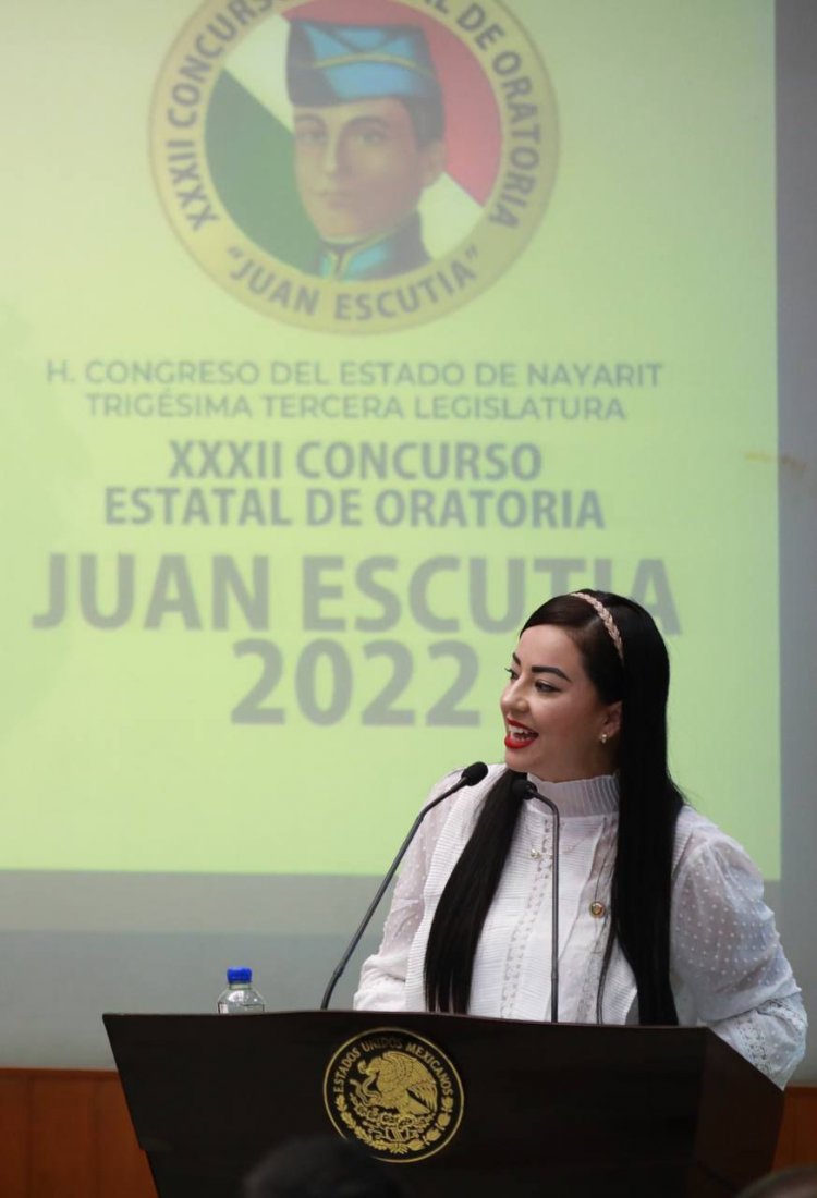 EXITOSO CONCURSO ESTATAL DE ORATORIA JUAN ESCUTIA 2022   