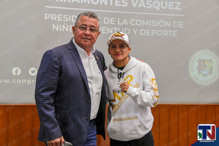 ASHLEY “LA CHIQUITA” GONZÁLEZ, ES LA PRIMERA MUJER NAYARITA EN BUSCAR UN TÍTULO INTERNACIONAL