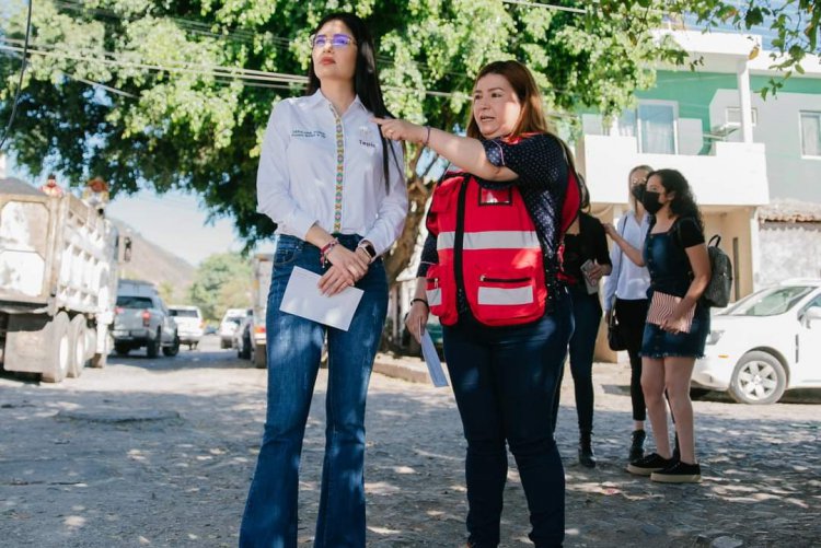 GERALDINE INICIA REHABILITACIÓN DE CALLE QUE TENÍA 20 AÑOS ABANDONADA.