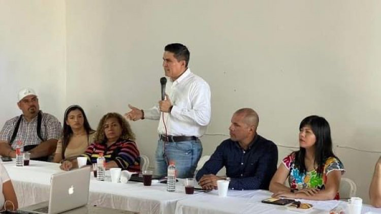 PROGRAMAS PARA EL BIENESTAR LLEGA A TODOS LOS MUNICIPIOS; PAVEL JARERO ENCABEZA TRABAJADOS EN ACAPONETA.